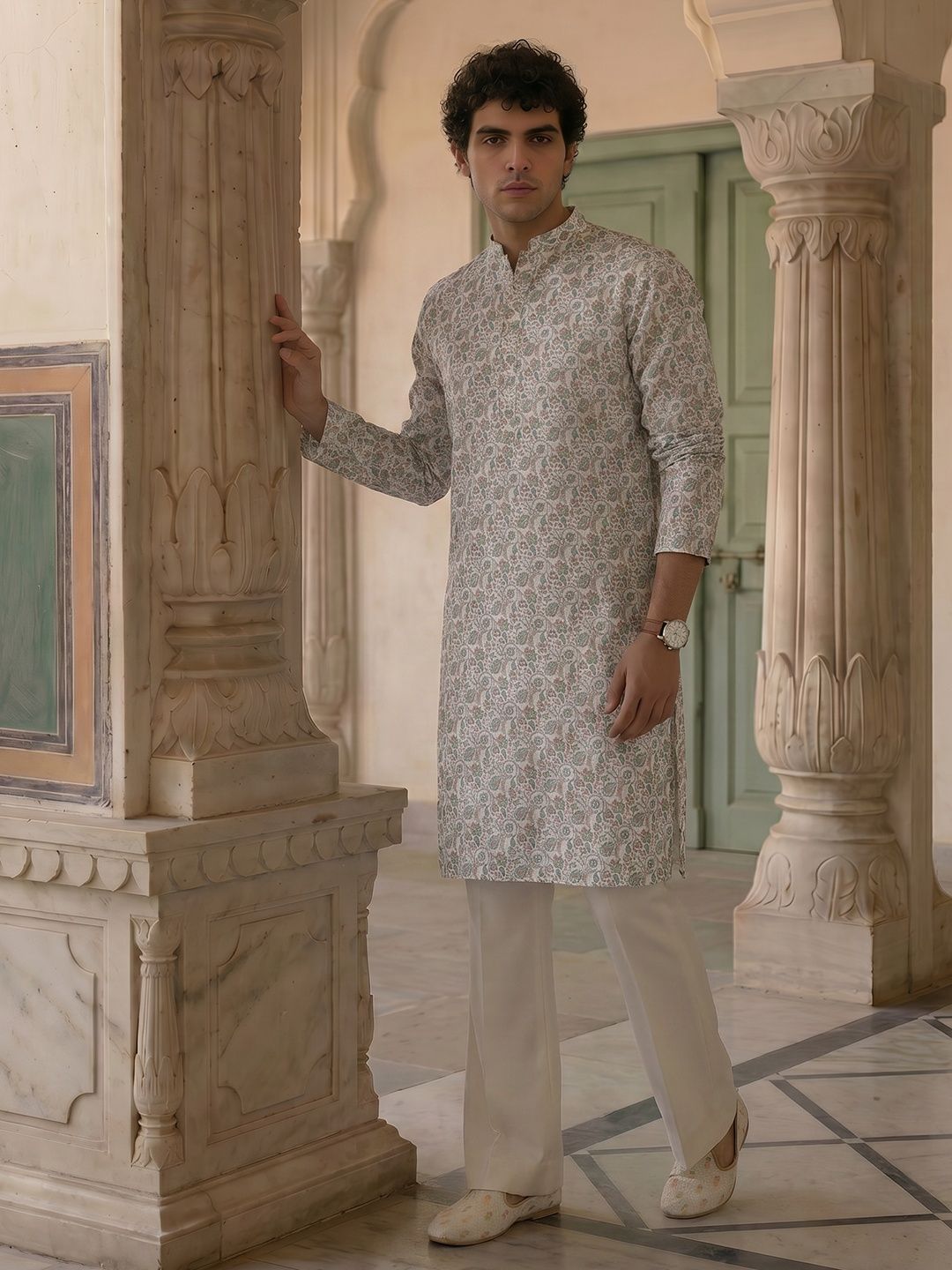 Anouk Indie Ethnic Motifs Printed Kurta