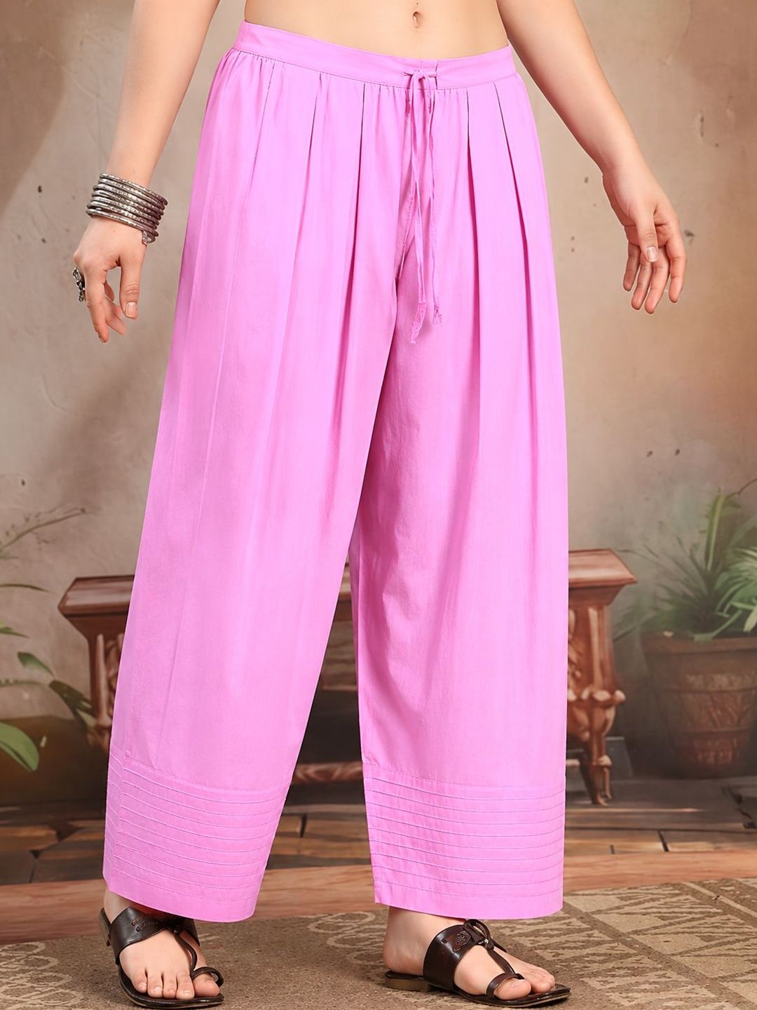 Anouk Women Knitted Ethnic Palazzos
