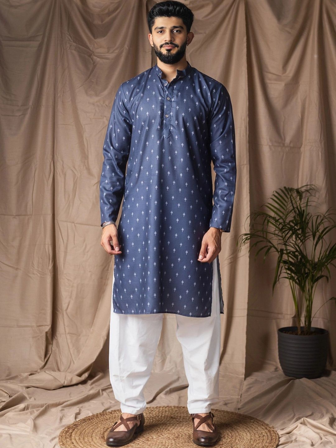 Anouk Men Ethnic Motifs Printed Kurta