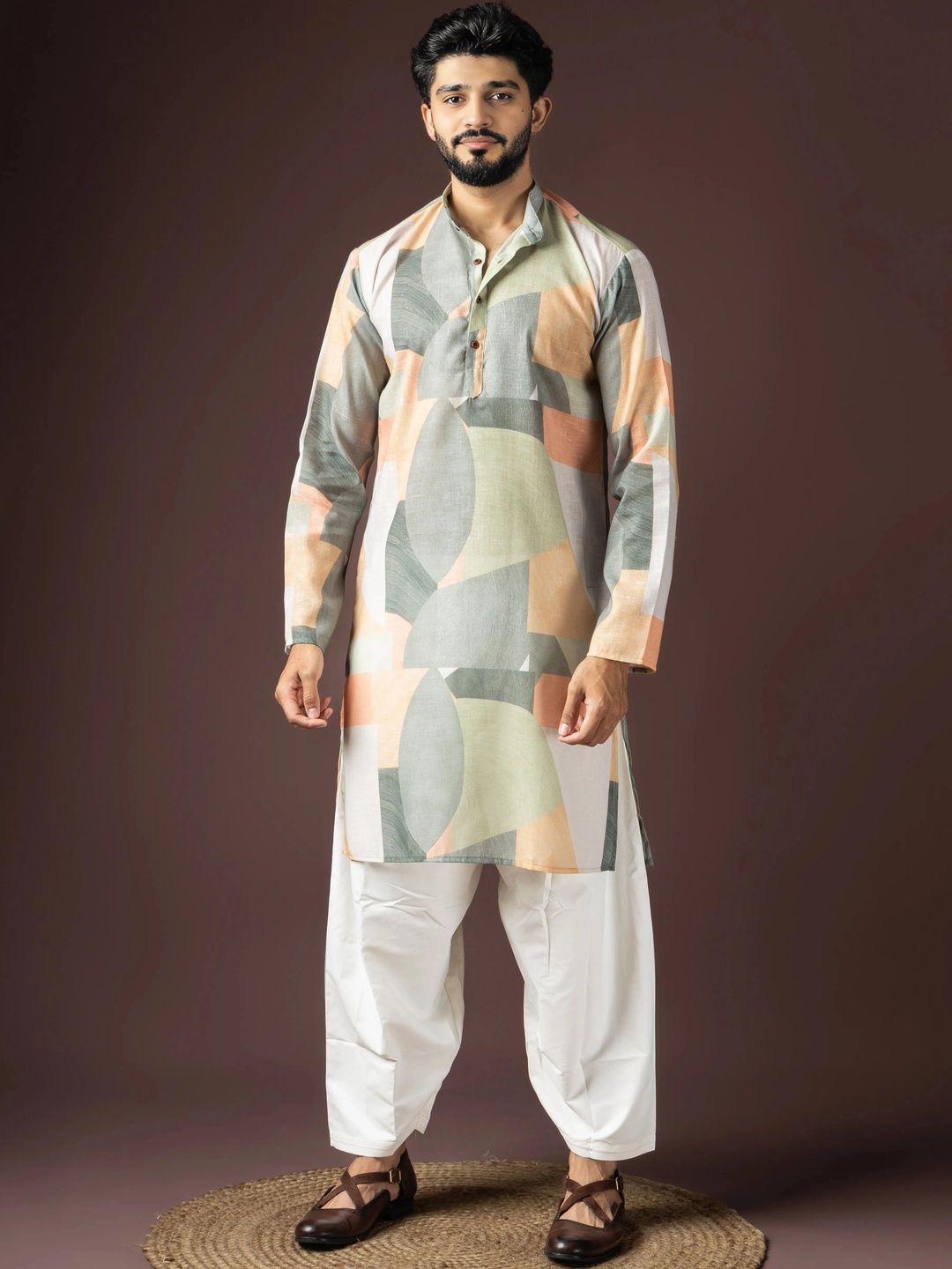 Anouk Men Printed Kurta