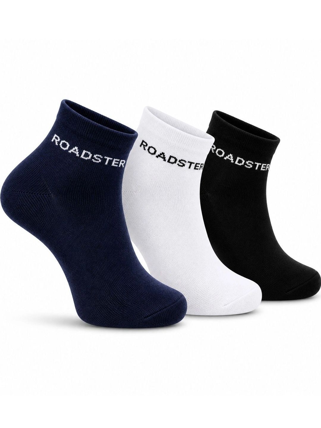 Roadster Men Pack of 3 Cotton Ankle Length Socks