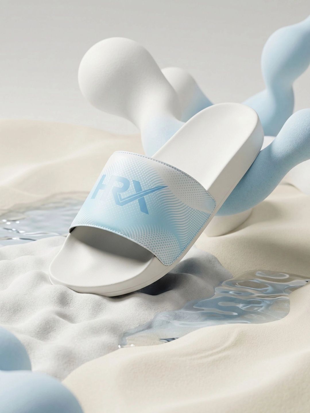 HRX by Hrithik Roshan Printed Sliders