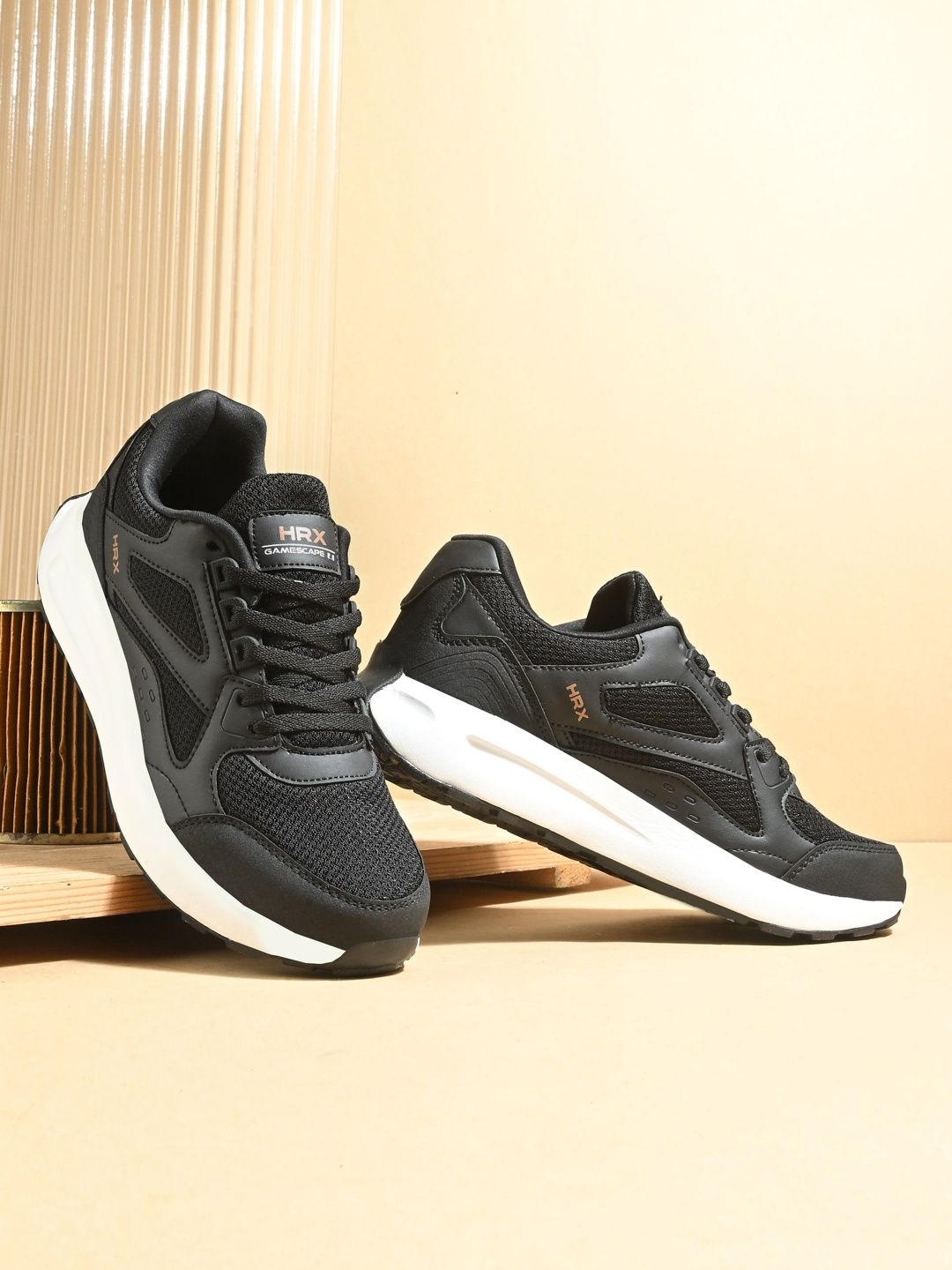 HRX by Hrithik Roshan Men Lace-Ups Running Non-Marking Shoes