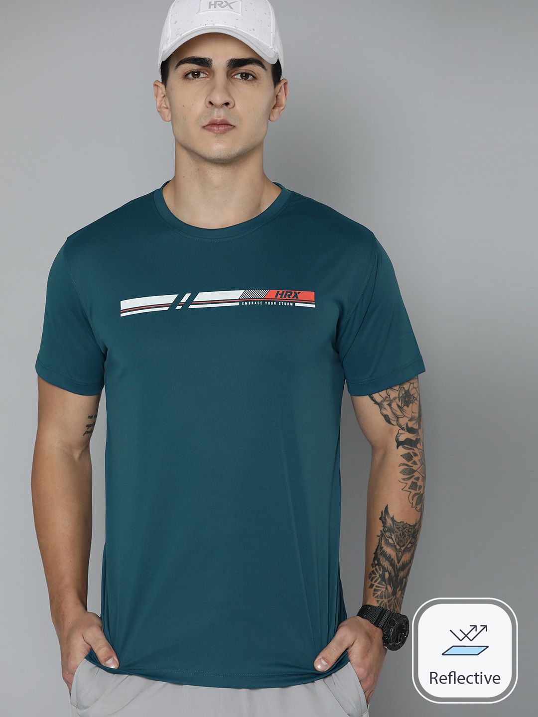 HRX by Hrithik Roshan Rapid-Dry Training T-shirt
