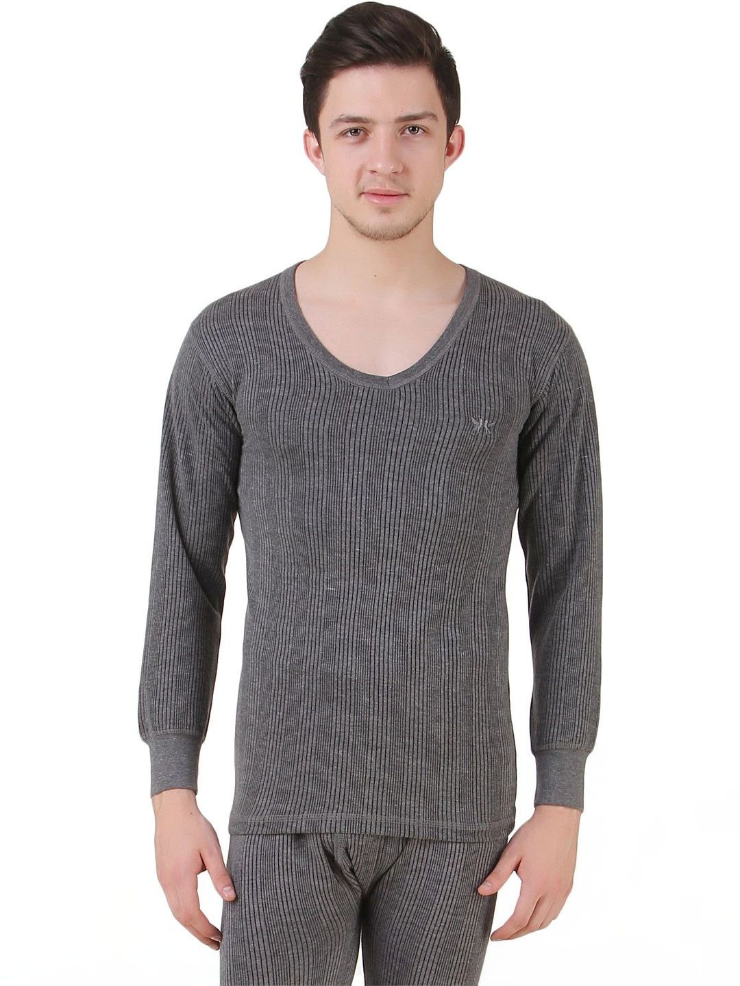 HAP Men Ribbed Cotton Thermal Top