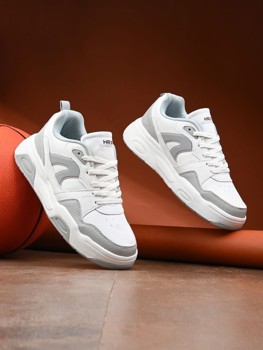 HRX by Hrithik Roshan Men Colourblocked Synthetic Sneakers