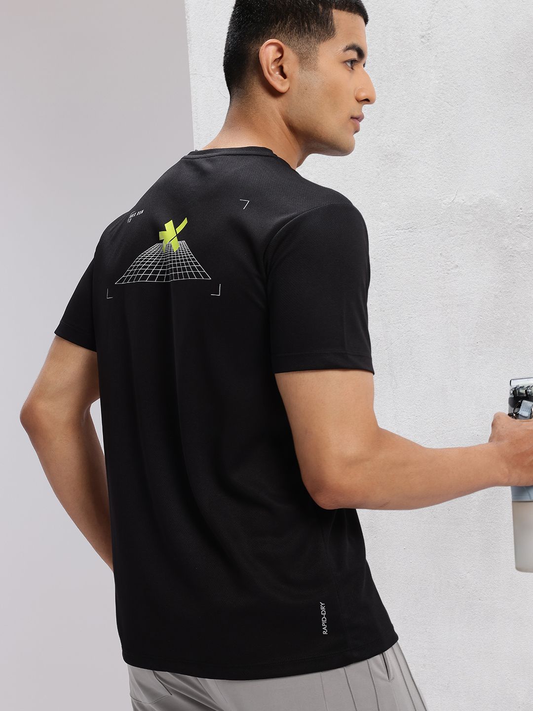 HRX by Hrithik Roshan Printed Rapid-Dry Running T-shirt