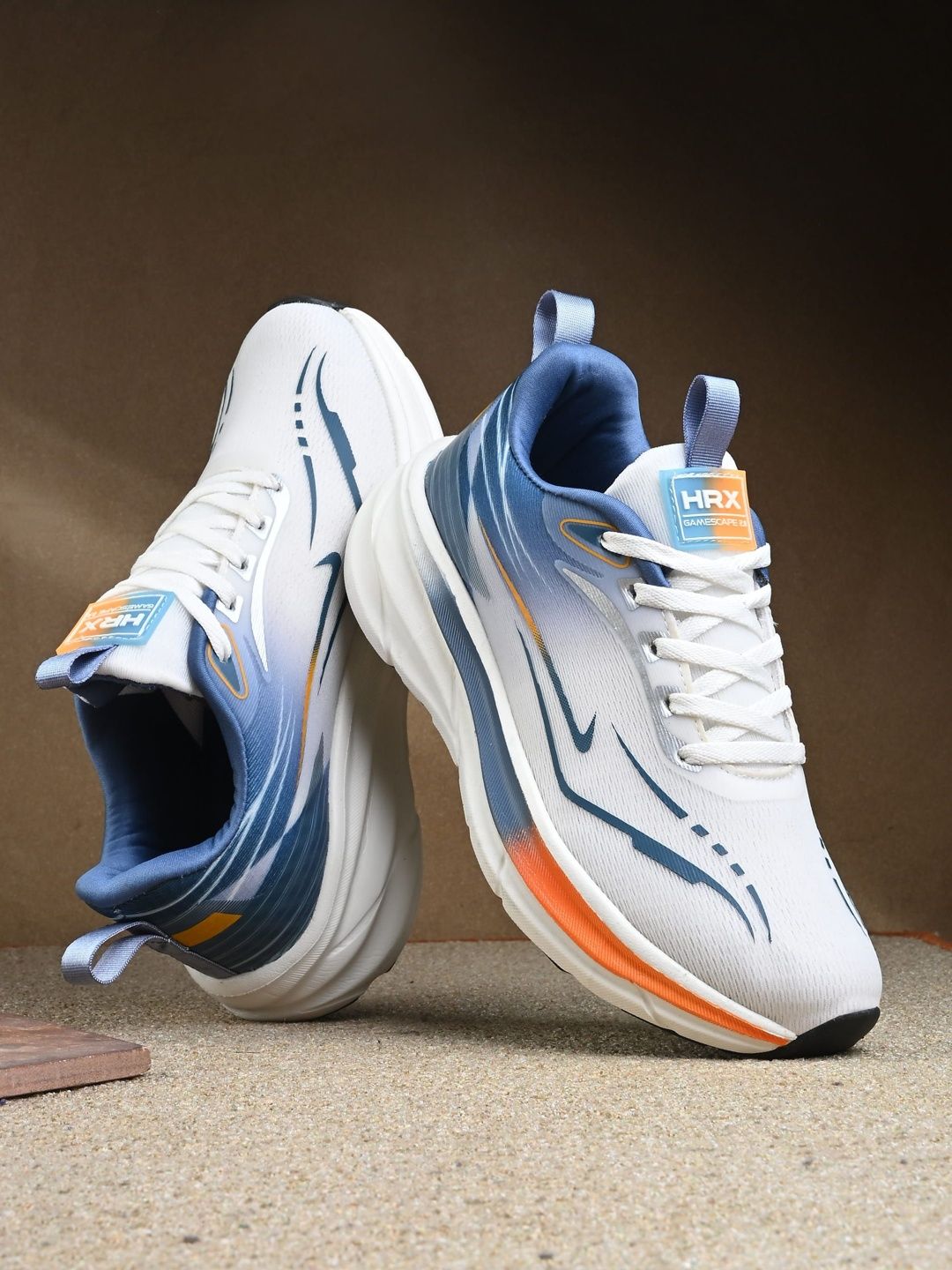 HRX by Hrithik Roshan Men Mesh Running Non-Marking Shoes