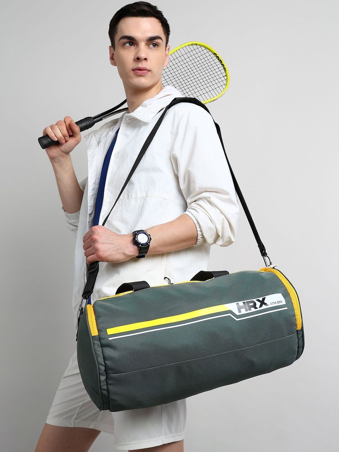 HRX by Hrithik Roshan Medium Sports or Gym Duffel Bag
