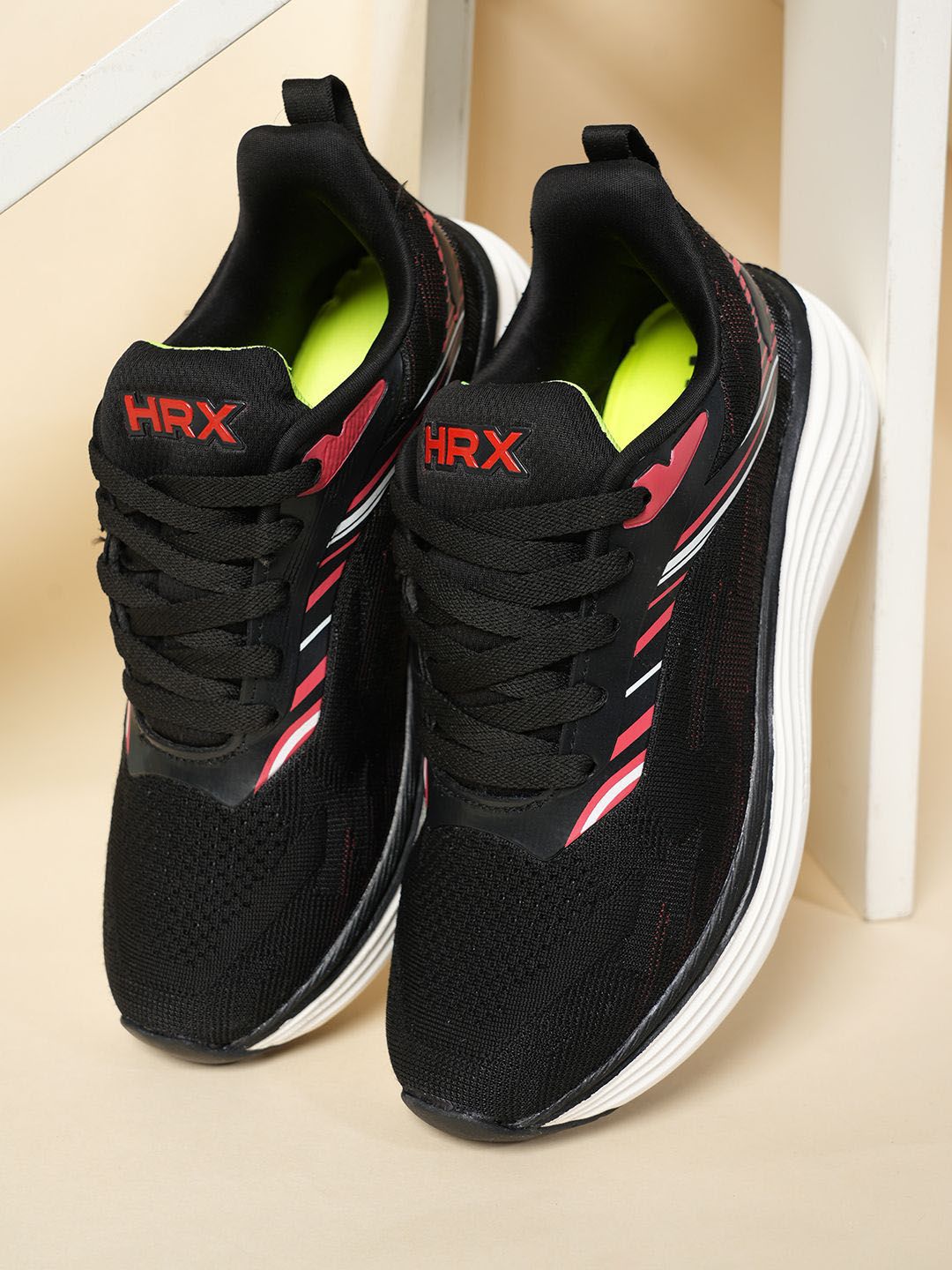 HRX by Hrithik Roshan Men Lace-Ups Running Non-Marking Shoes
