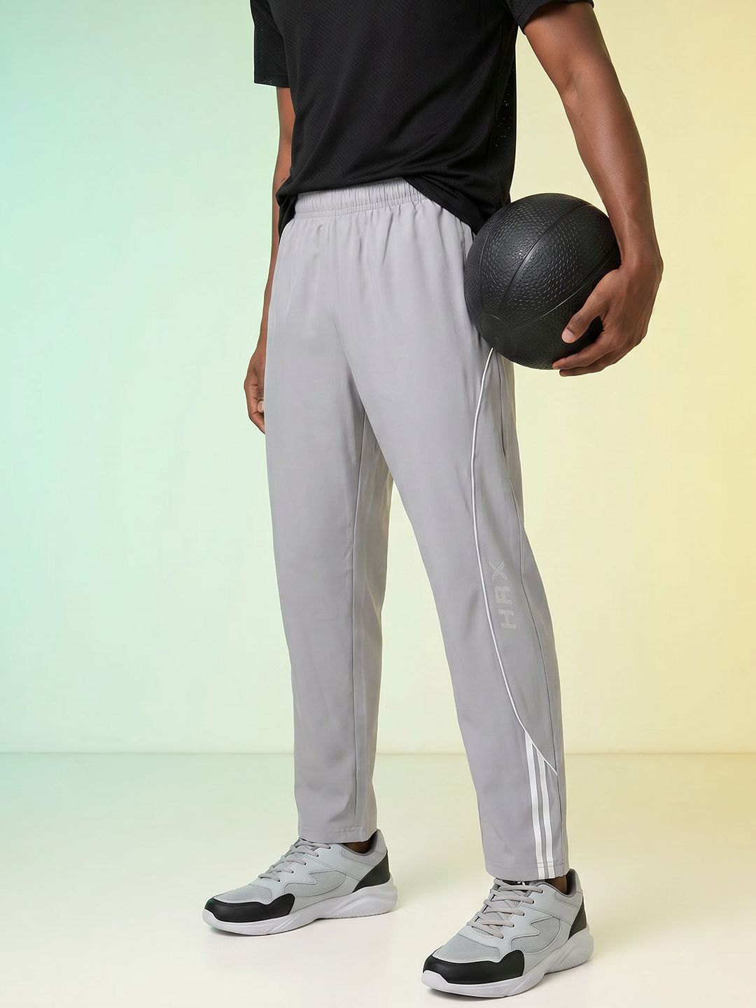 HRX by Hrithik Roshan Men Brand Logo Rapid-Dry Training Track Pants
