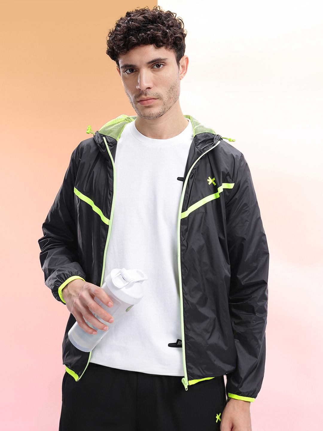 HRX by Hrithik Roshan Hooded Sporty Jacket