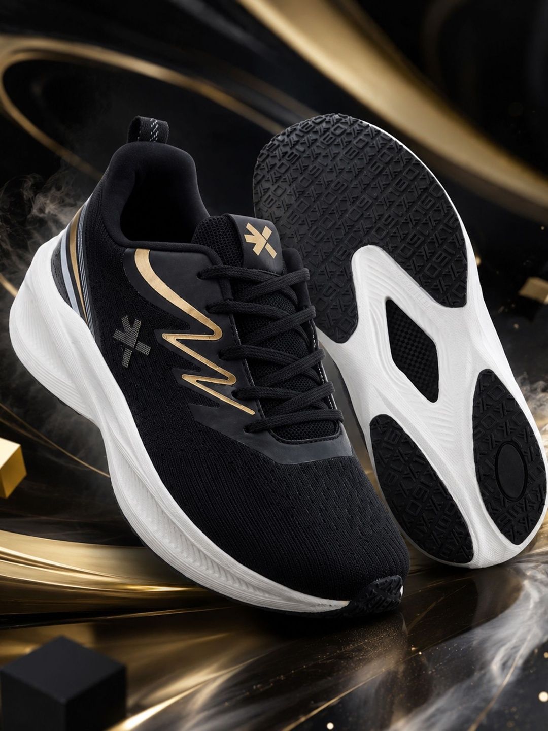 HRX by Hrithik Roshan Men Mesh Running Non-Marking Shoes