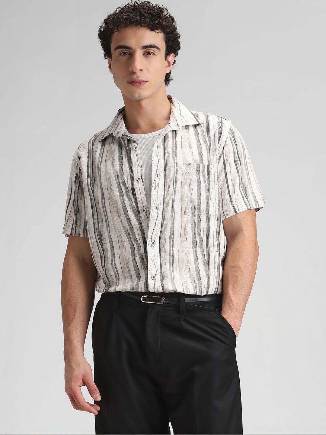 Klub Fox Men Printed Casual Shirt