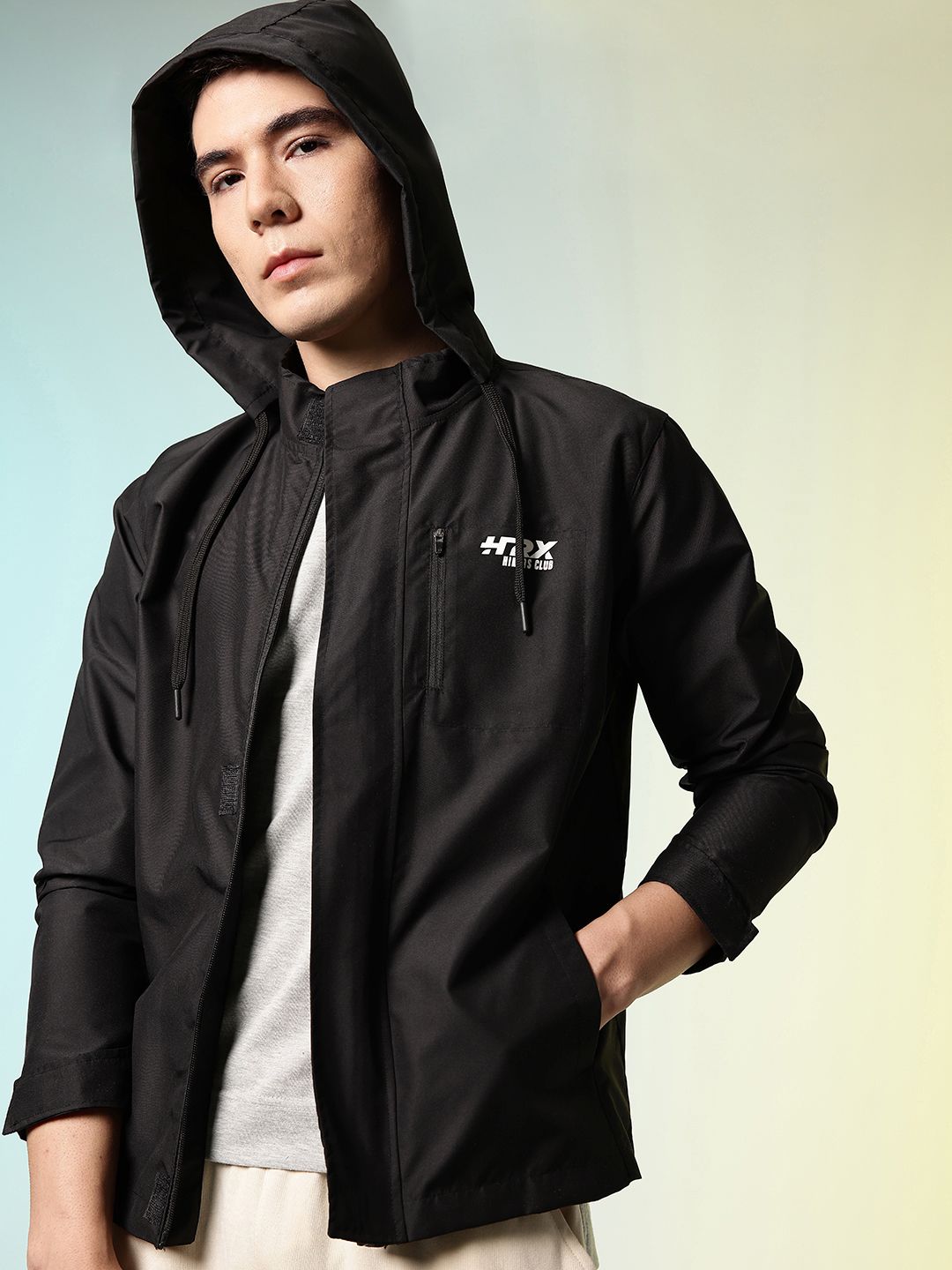 HRX by Hrithik Roshan Hooded Outdoor Tailored Jacket