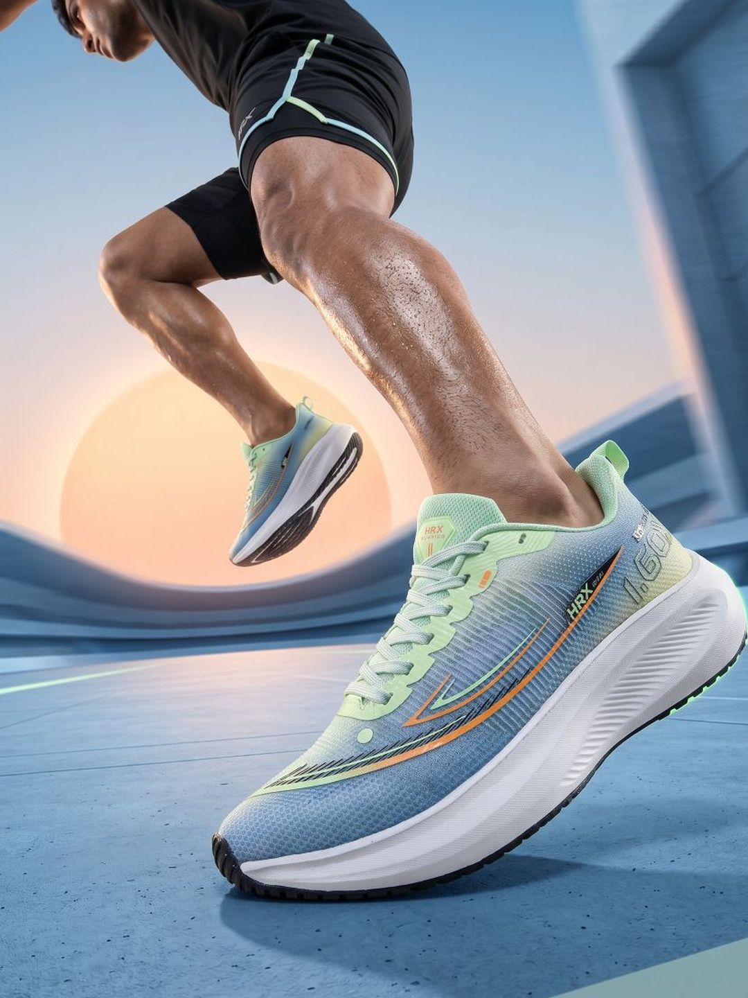 HRX by Hrithik Roshan Men Mesh Running Shoes
