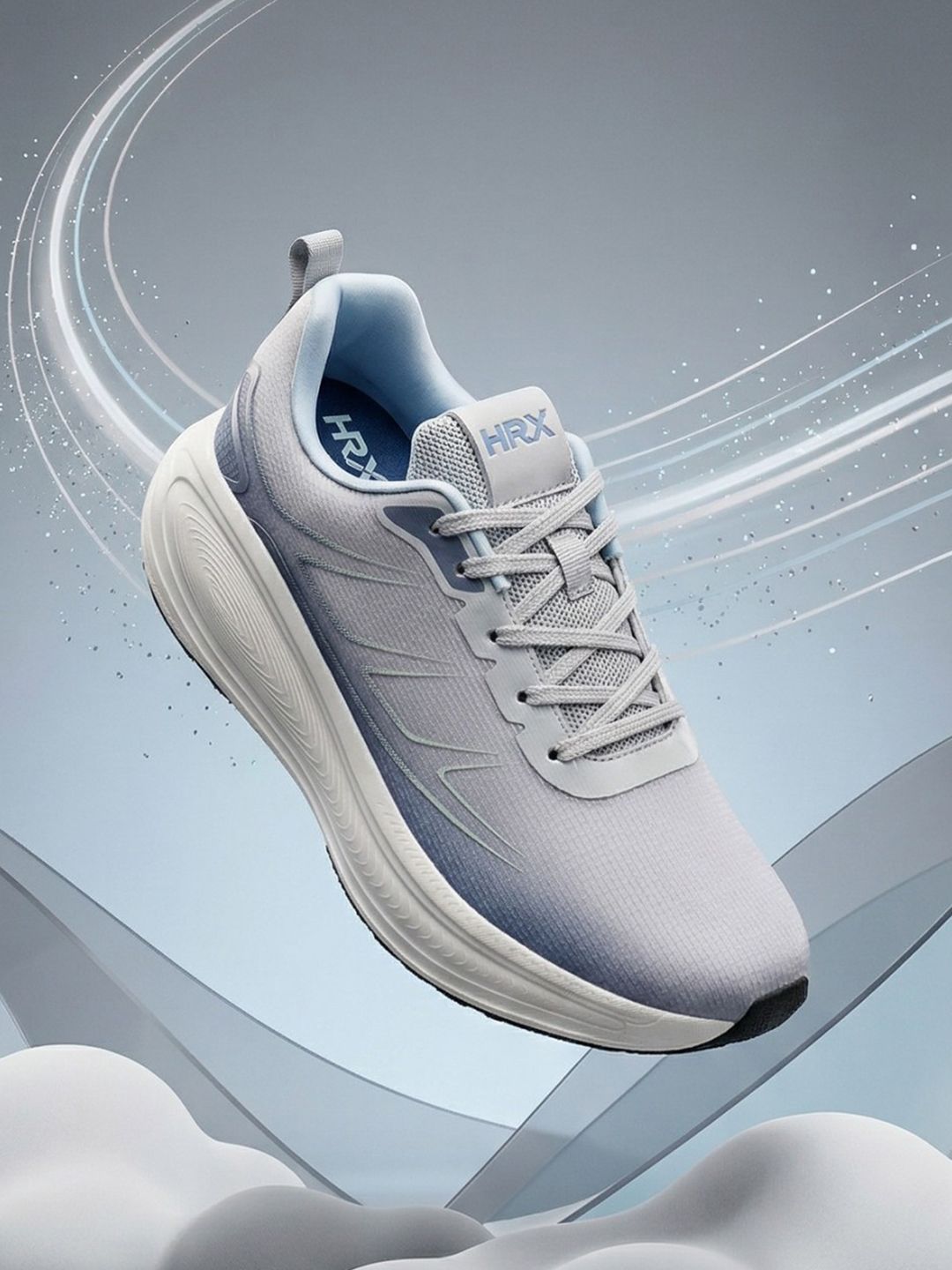 HRX by Hrithik Roshan Men Mesh Running Non-Marking Shoes