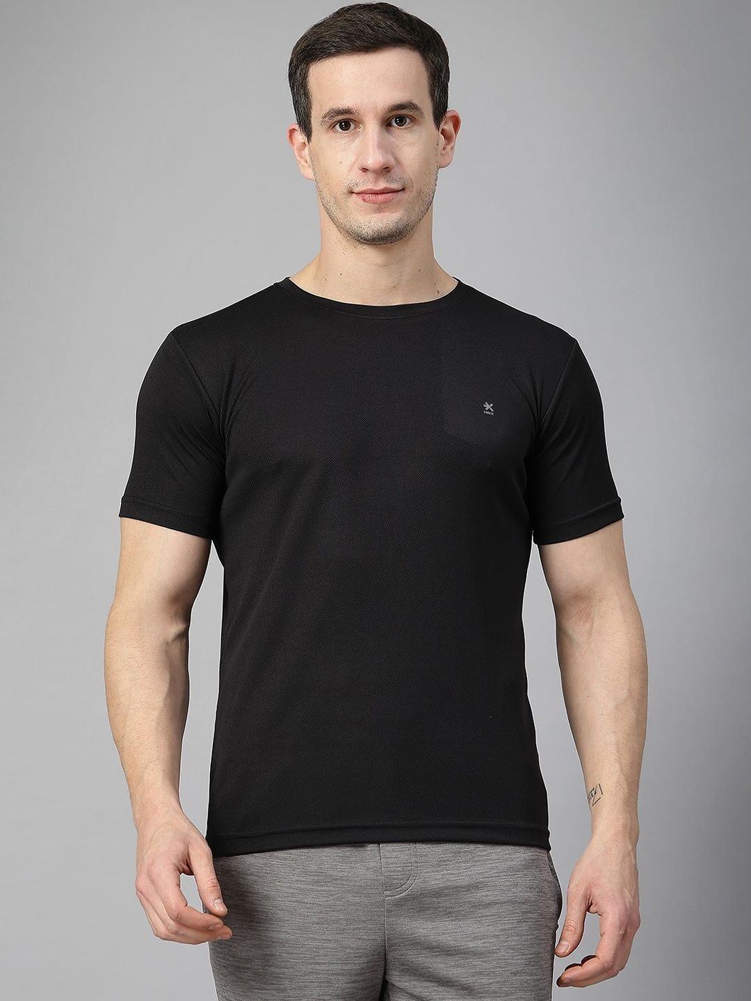 HRX by Hrithik Roshan Men Brand Logo T-shirt