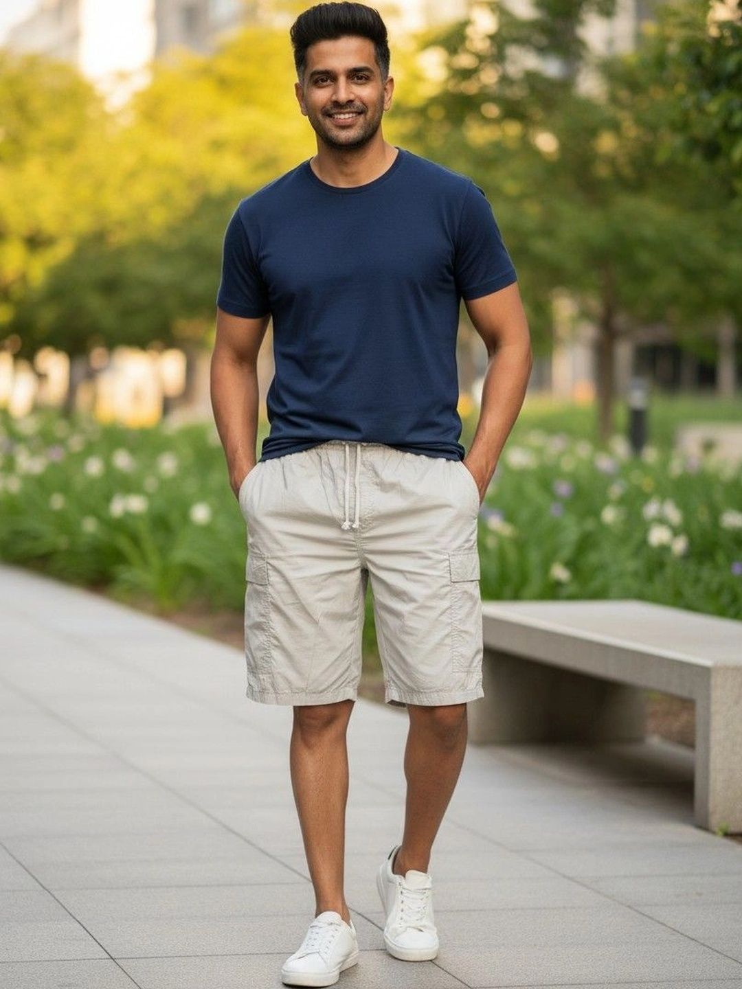 World Fashion Collection Men Cargo Shorts
