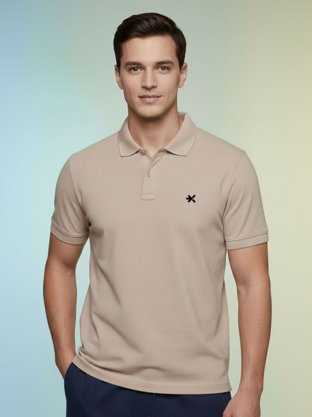 HRX by Hrithik Roshan Men Polo Collar T-shirt