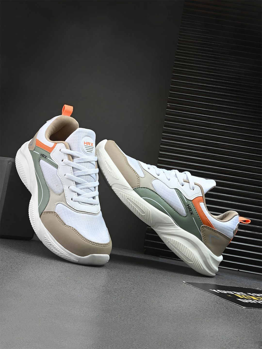 HRX by Hrithik Roshan Men Mesh Running Non-Marking Shoes