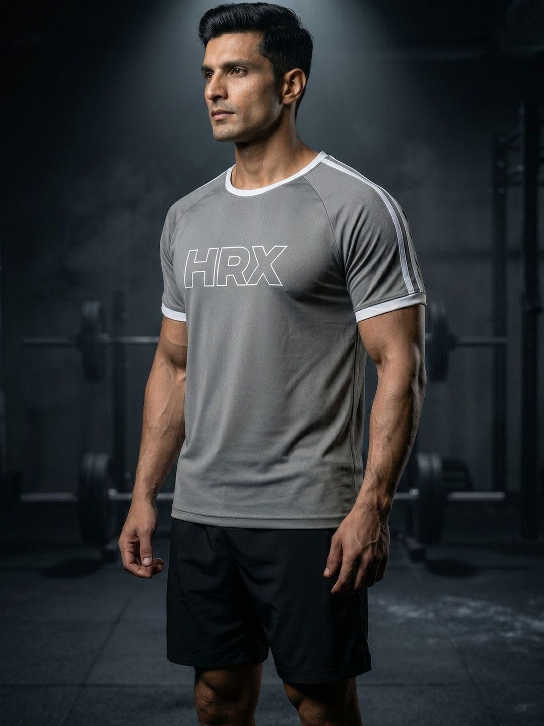 HRX by Hrithik Roshan Men Brand Logo Printed T-shirt