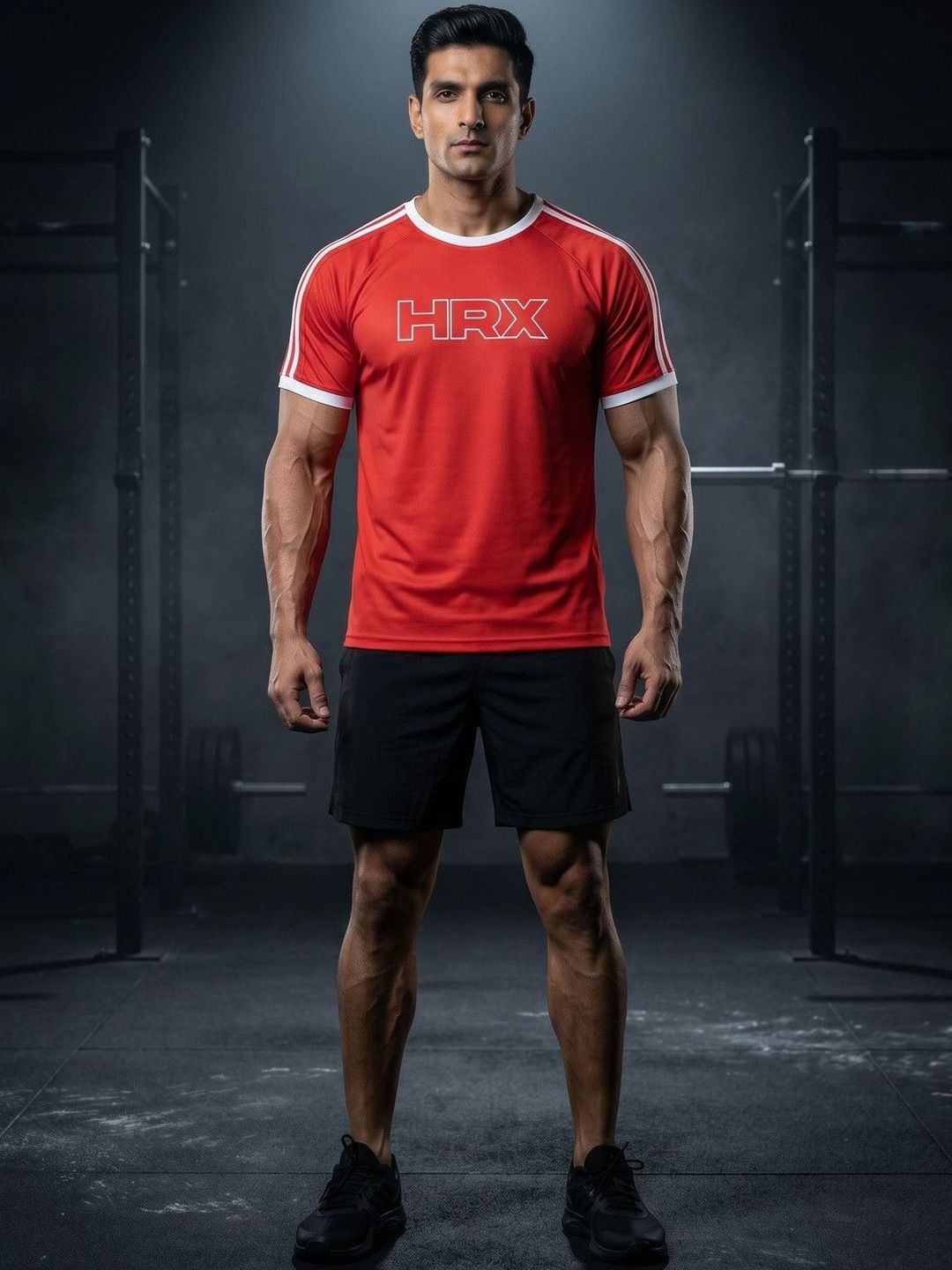 HRX by Hrithik Roshan Men Brand Logo T-shirt