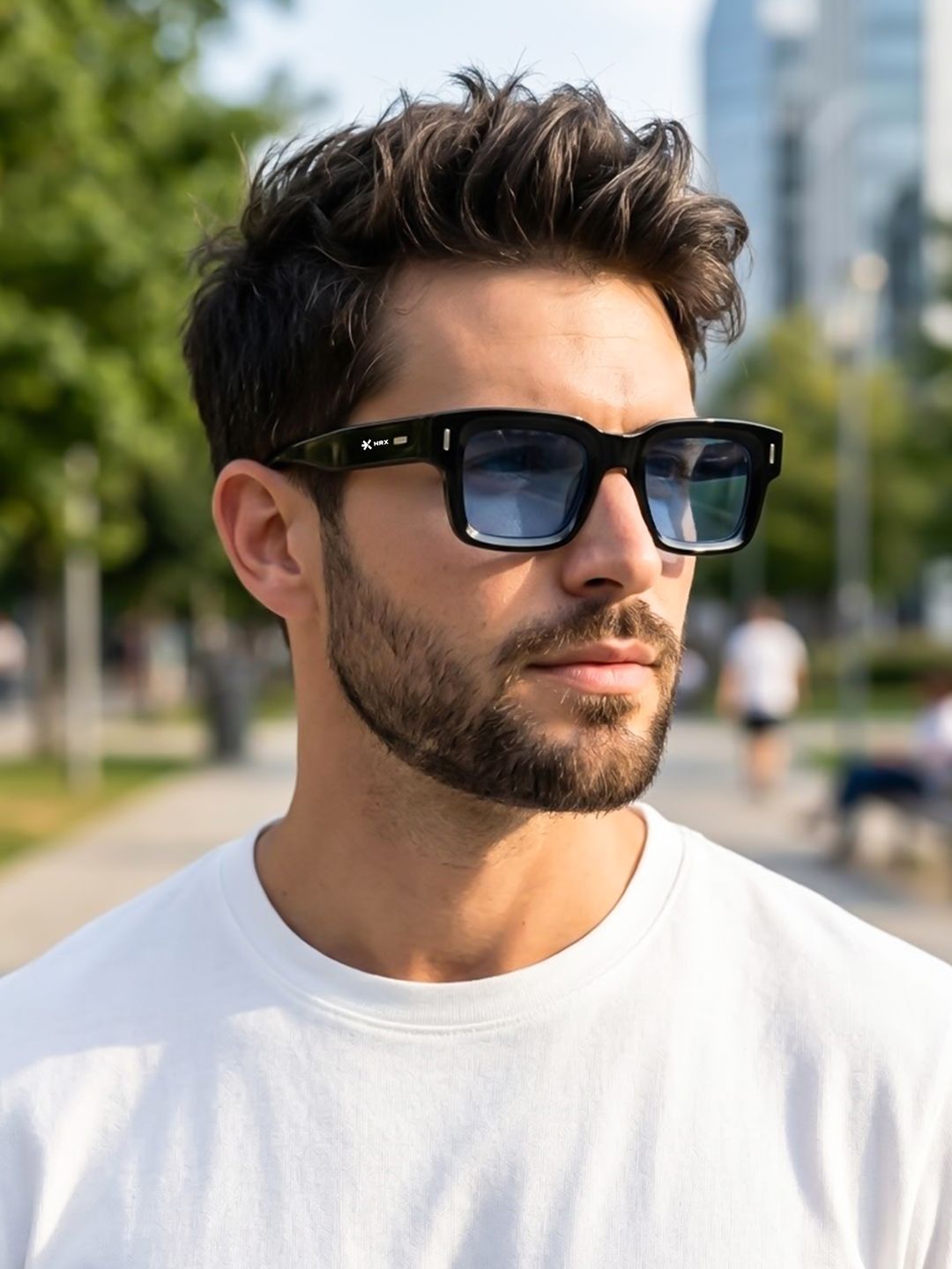 HRX by Hrithik Roshan Unisex UV Protected Lens Square Sunglasses