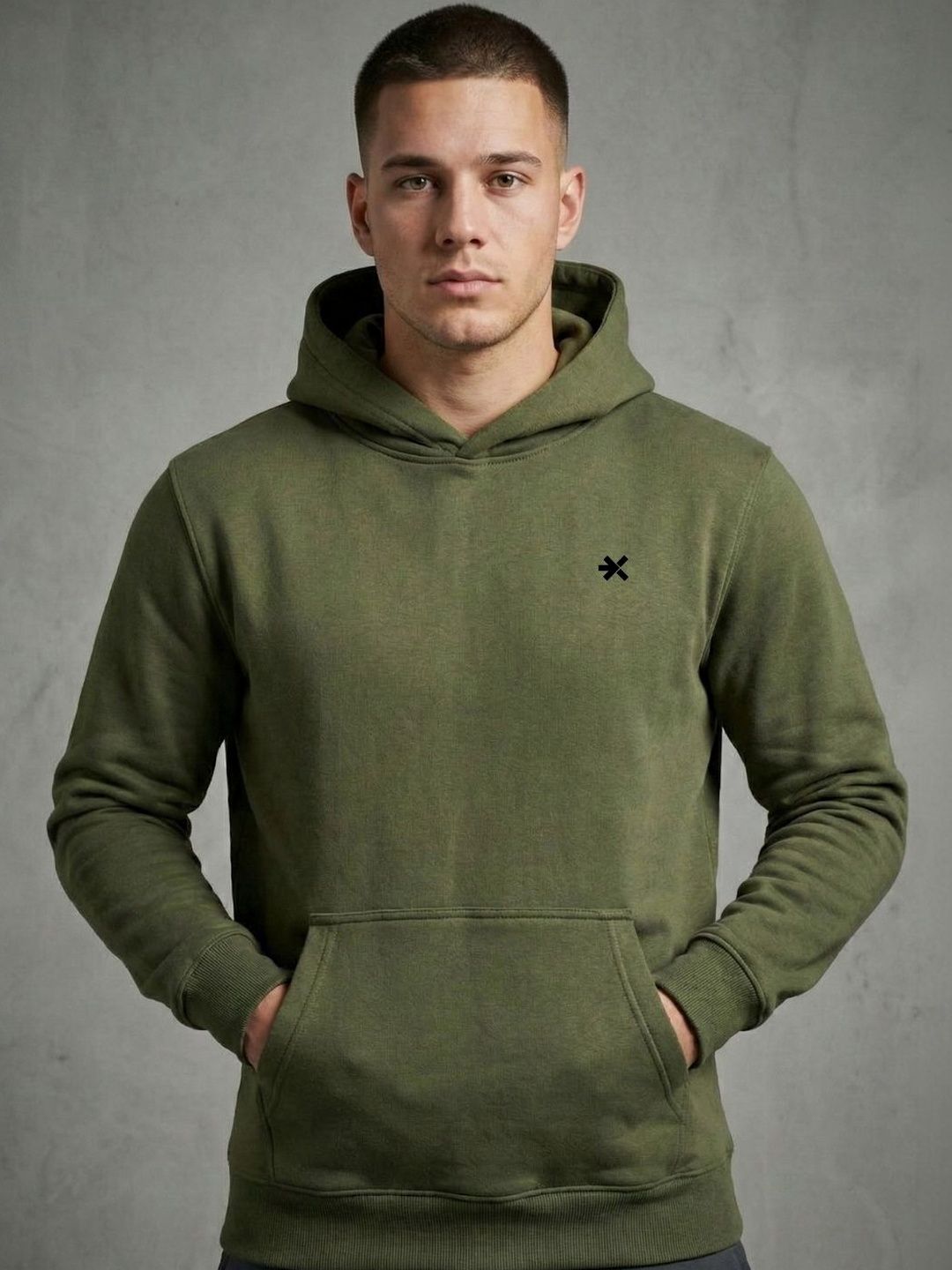 HRX by Hrithik Roshan Men Hooded Sweatshirt