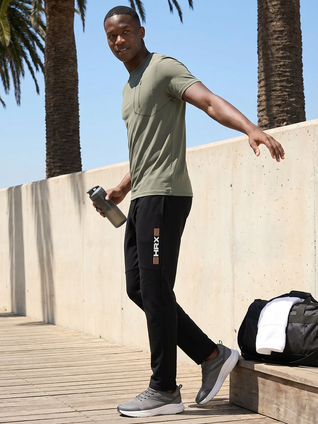 HRX by Hrithik Roshan Men Regular Fit Track Pants