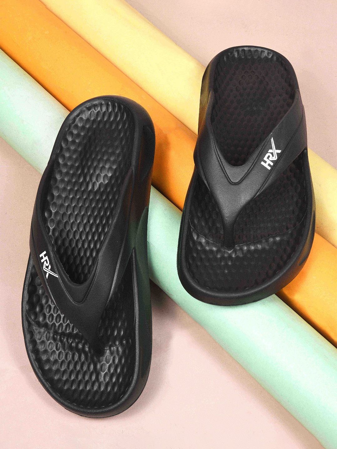 HRX by Hrithik Roshan Men Rubber Thong Flip-Flops