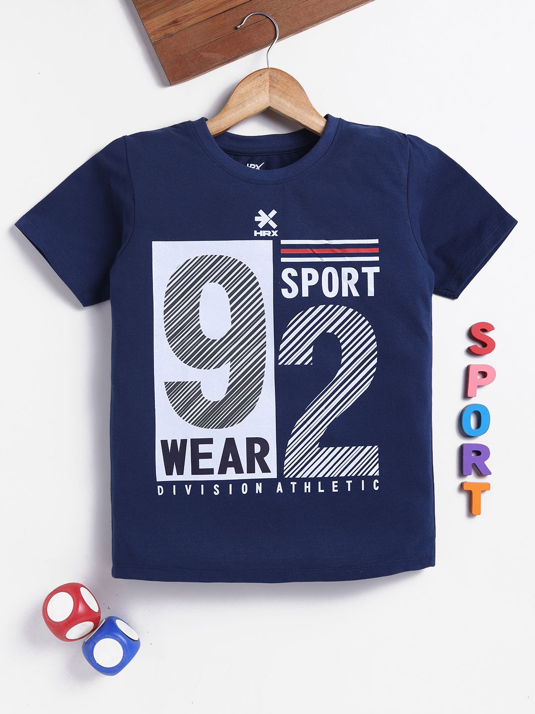 HRX by Hrithik Roshan HRX by Hrithik Roshan Boys U-17 Typography Print T-shirt