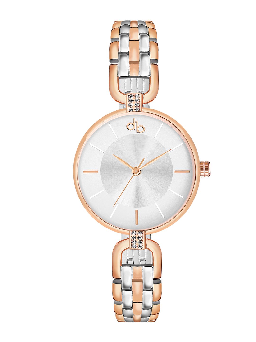 DressBerry Women Patterned Dial & Bracelet Style Straps Analogue Watch DB-008