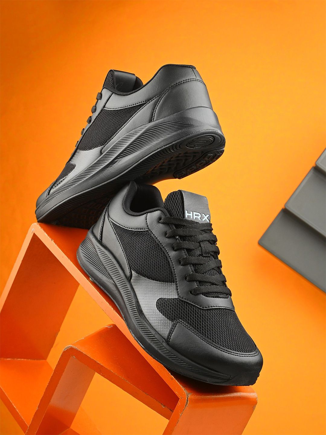 HRX by Hrithik Roshan Men Mesh Running Non-Marking Shoes