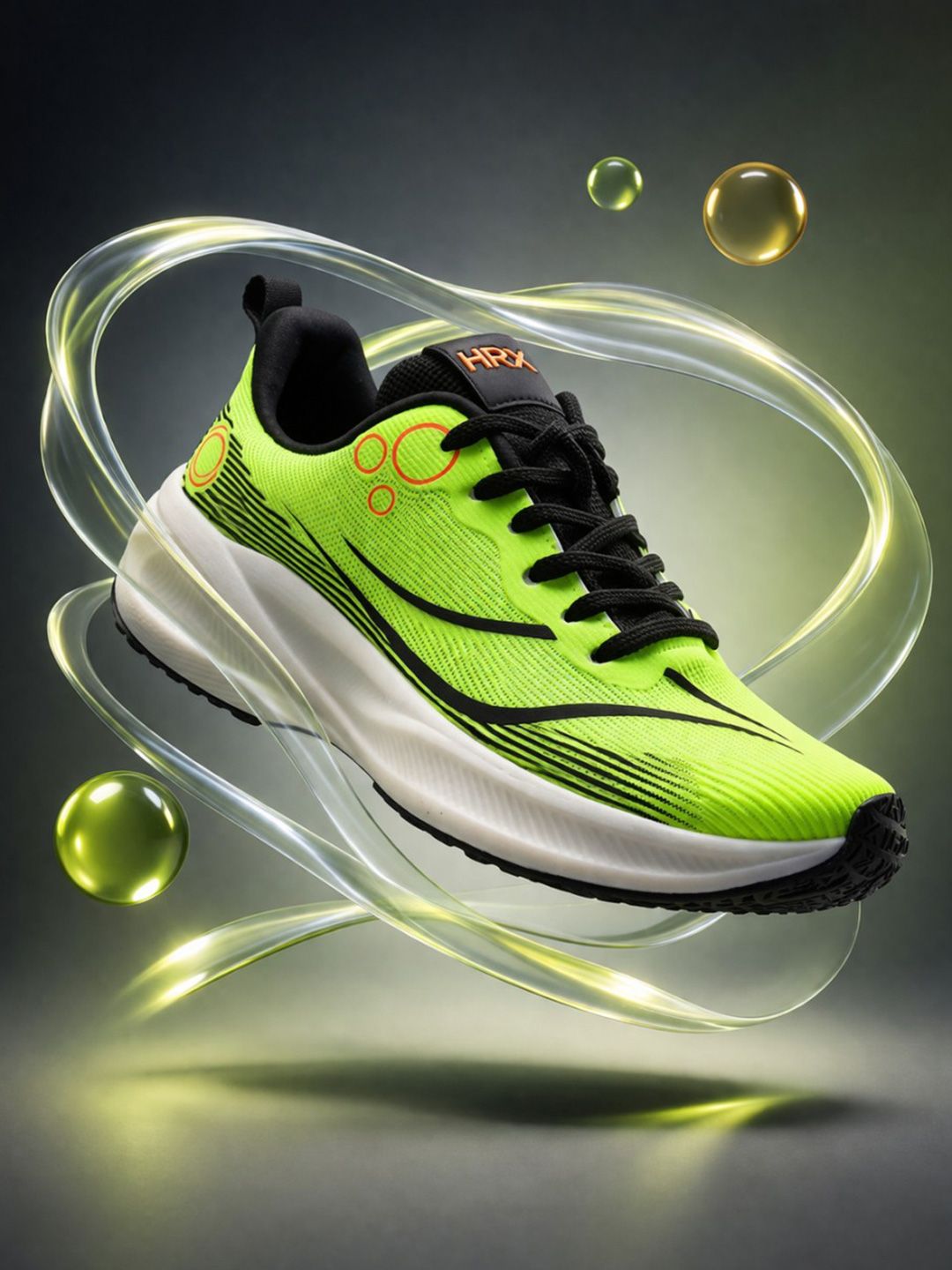 HRX by Hrithik Roshan Men Mesh Running Non-Marking Shoes