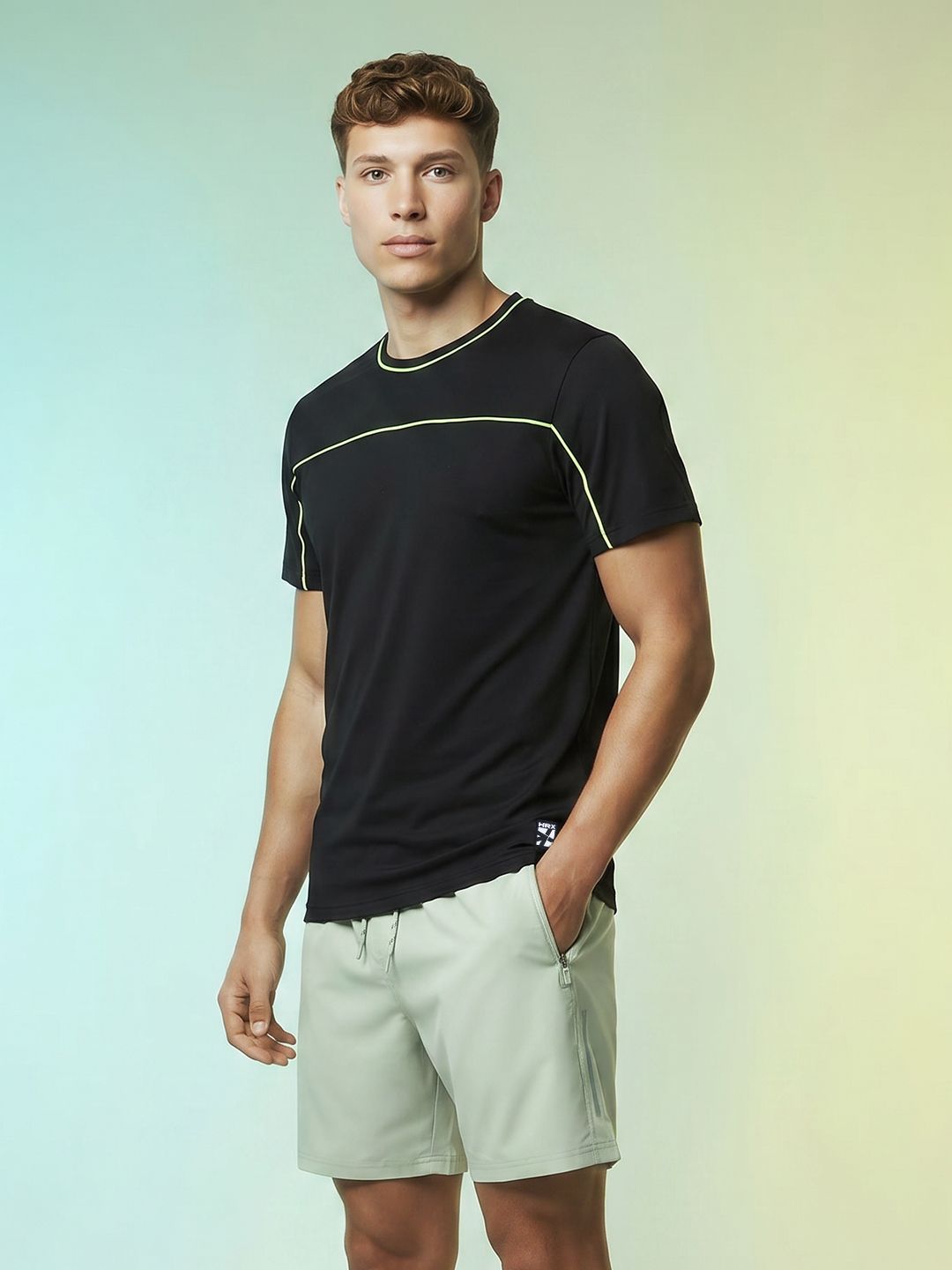 HRX by Hrithik Roshan Striped T-Shirt