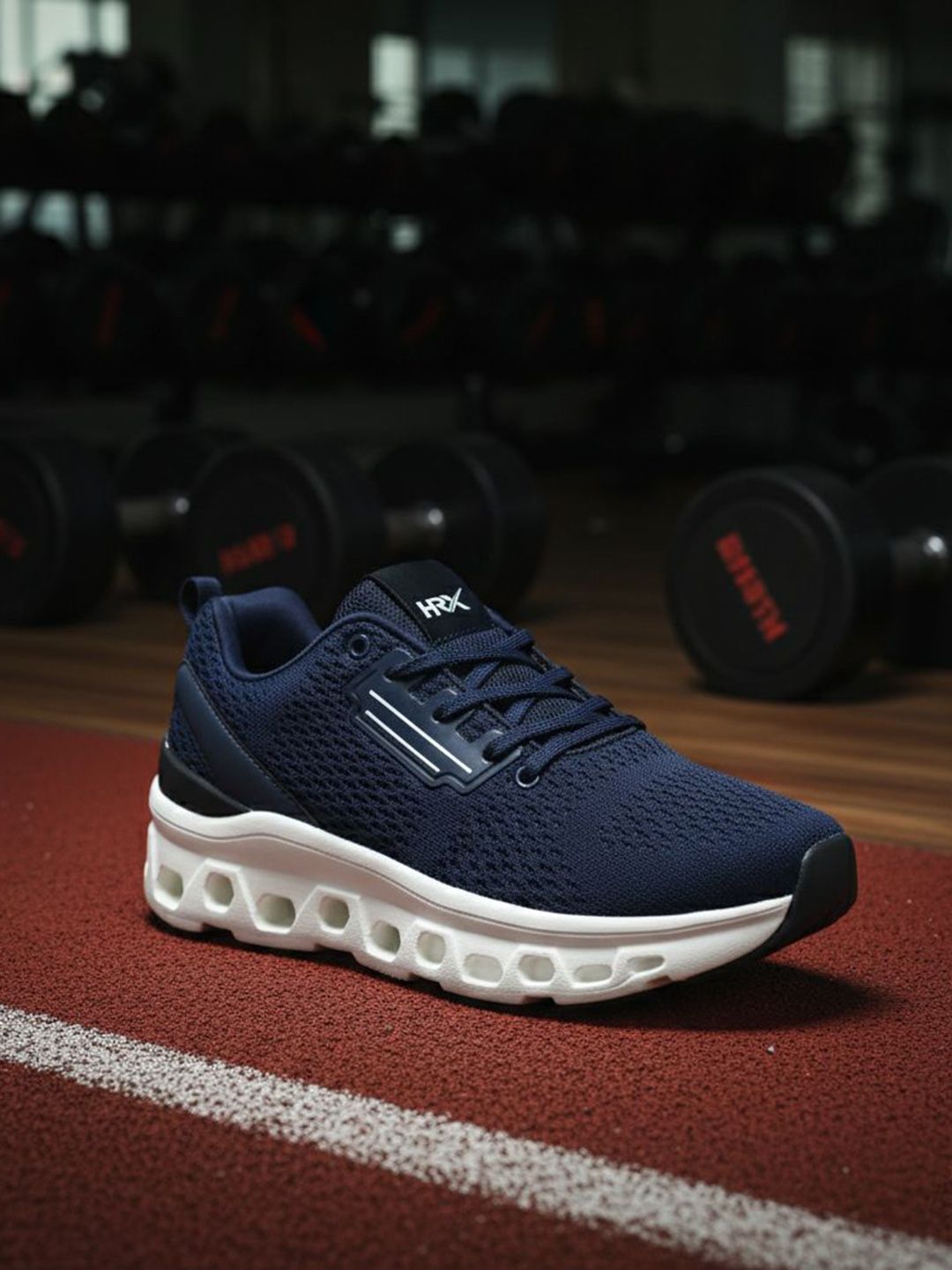 HRX by Hrithik Roshan Men Mesh Running Non-Marking Shoes