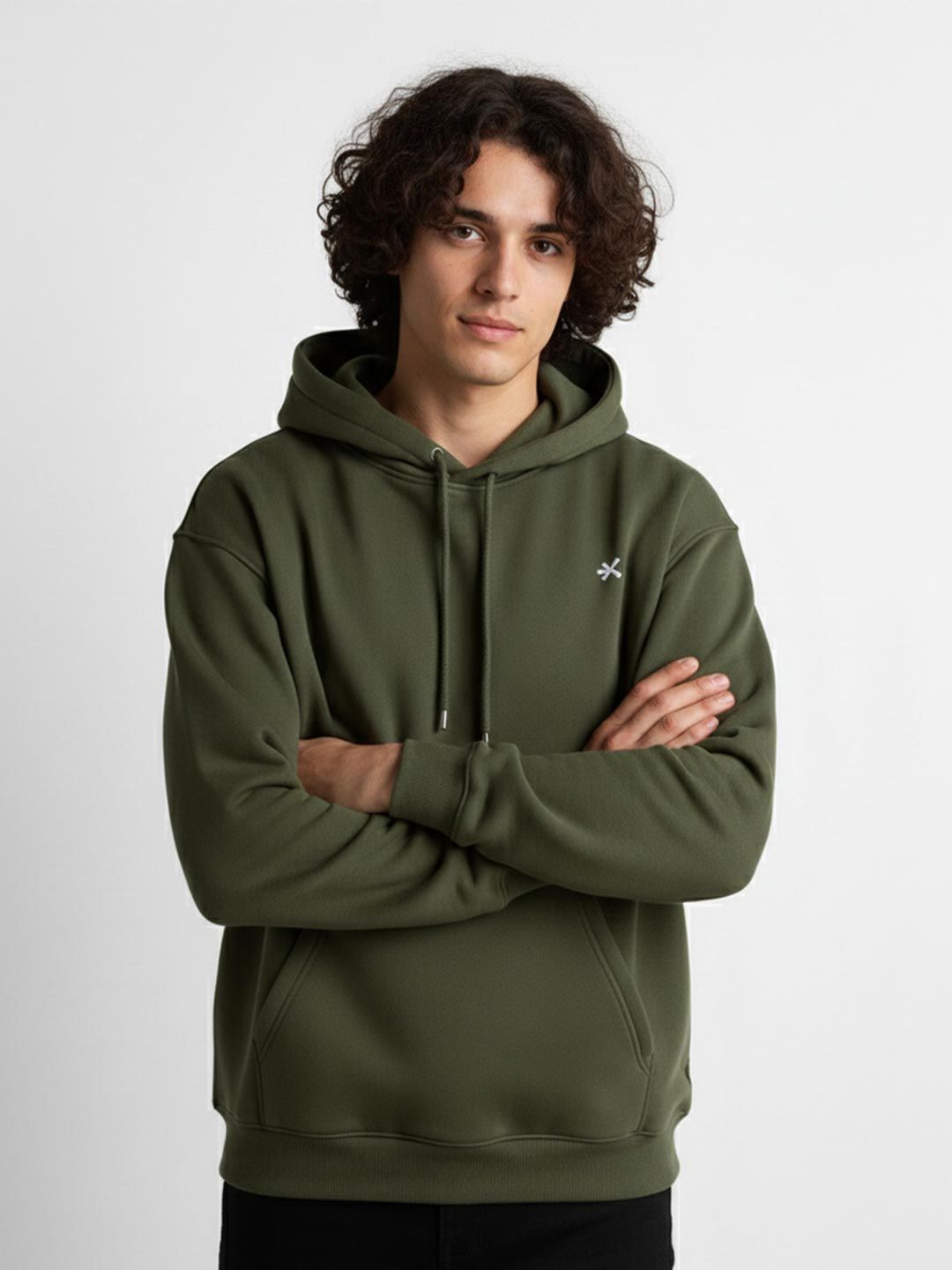 HRX by Hrithik Roshan Men Hooded Sweatshirt