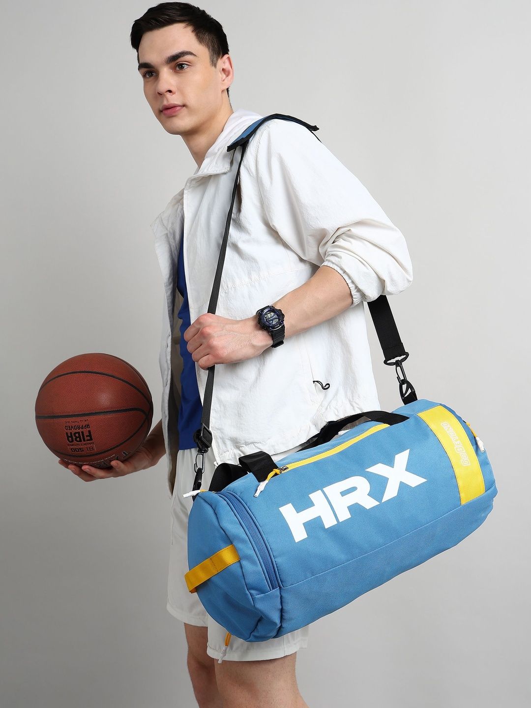 HRX by Hrithik Roshan Medium Sports or Gym Duffel Bag