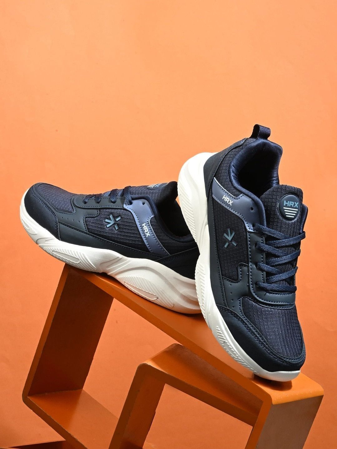 HRX by Hrithik Roshan Men Mesh Running Non-Marking Shoes