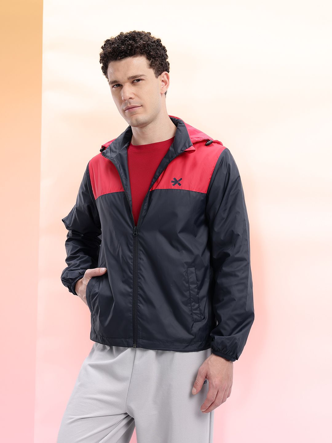 HRX by Hrithik Roshan Hooded Tailored Jacket