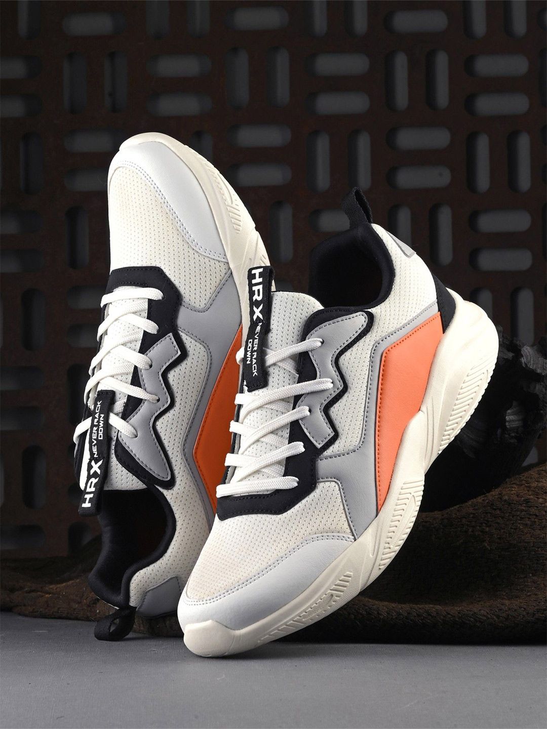 HRX by Hrithik Roshan Men Mesh Running Non-Marking Shoes