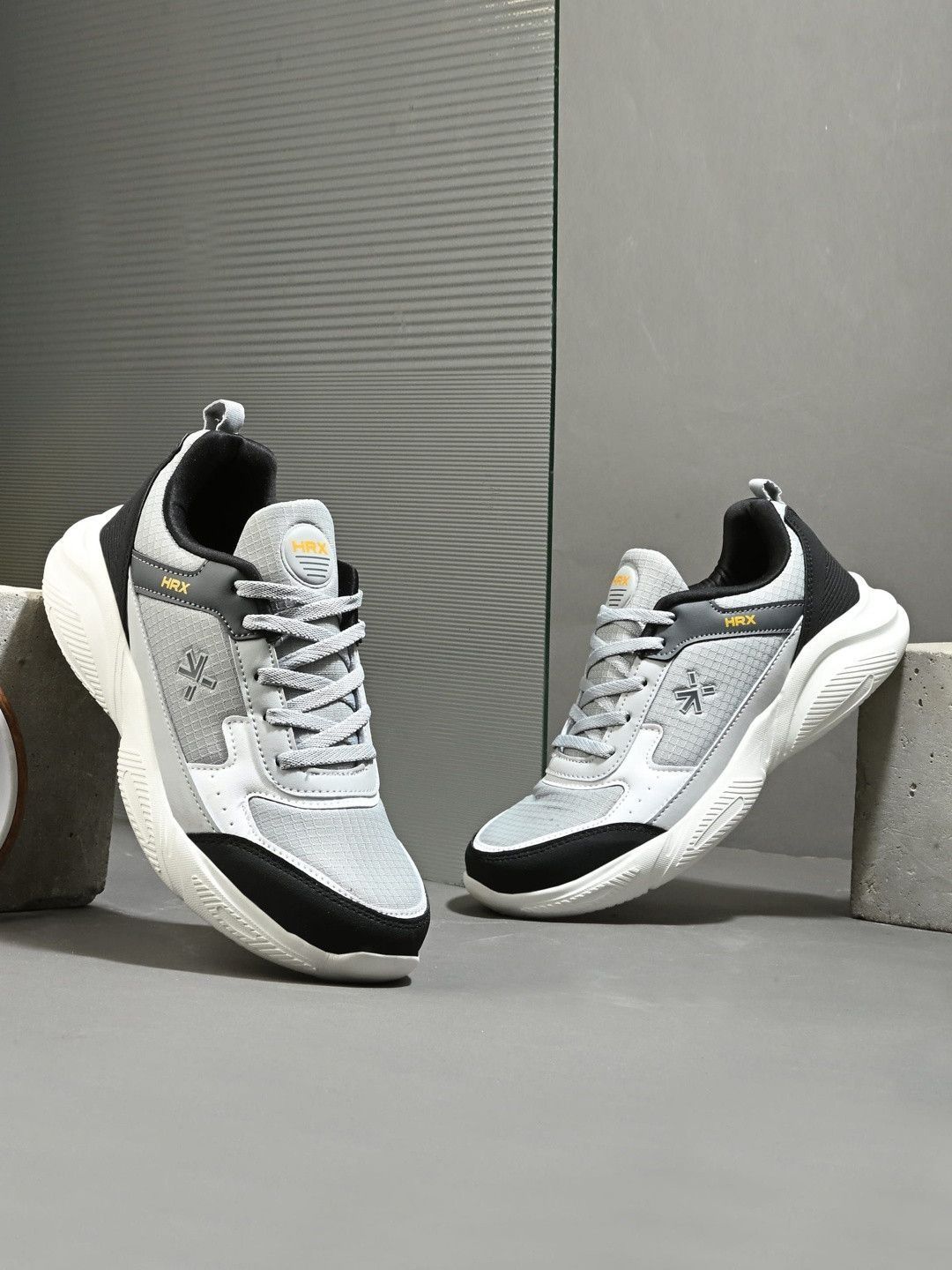HRX by Hrithik Roshan Men Mesh Running Non-Marking Shoes