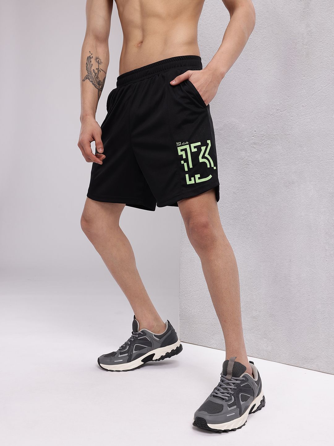 HRX by Hrithik Roshan Men Regular Fit Rapid-Dry Running Shorts