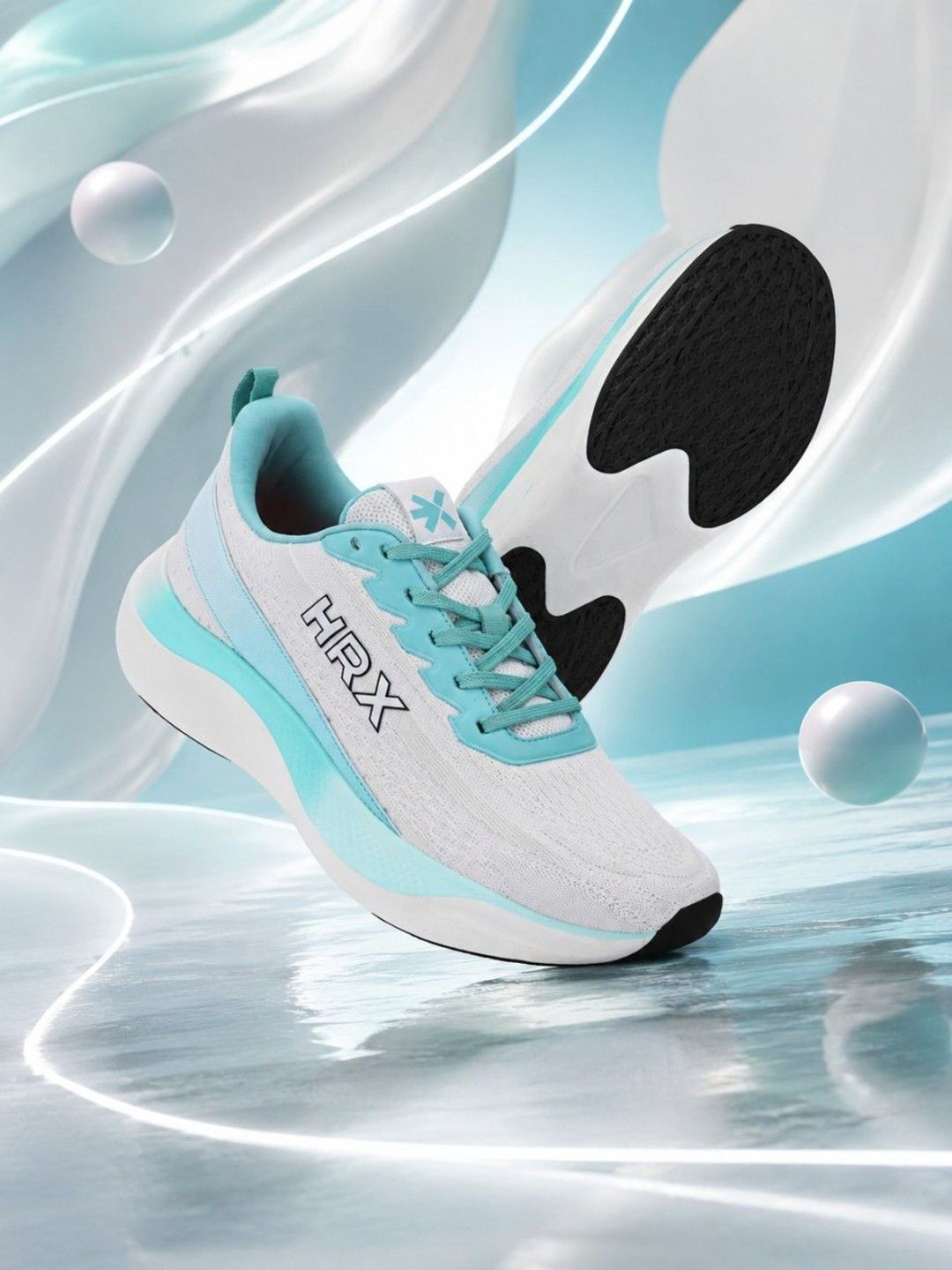 HRX by Hrithik Roshan Men Mesh Running Non-Marking Shoes