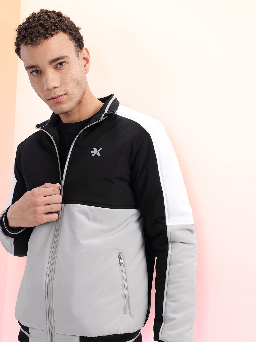 HRX by Hrithik Roshan Colourblocked Bomber Jacket