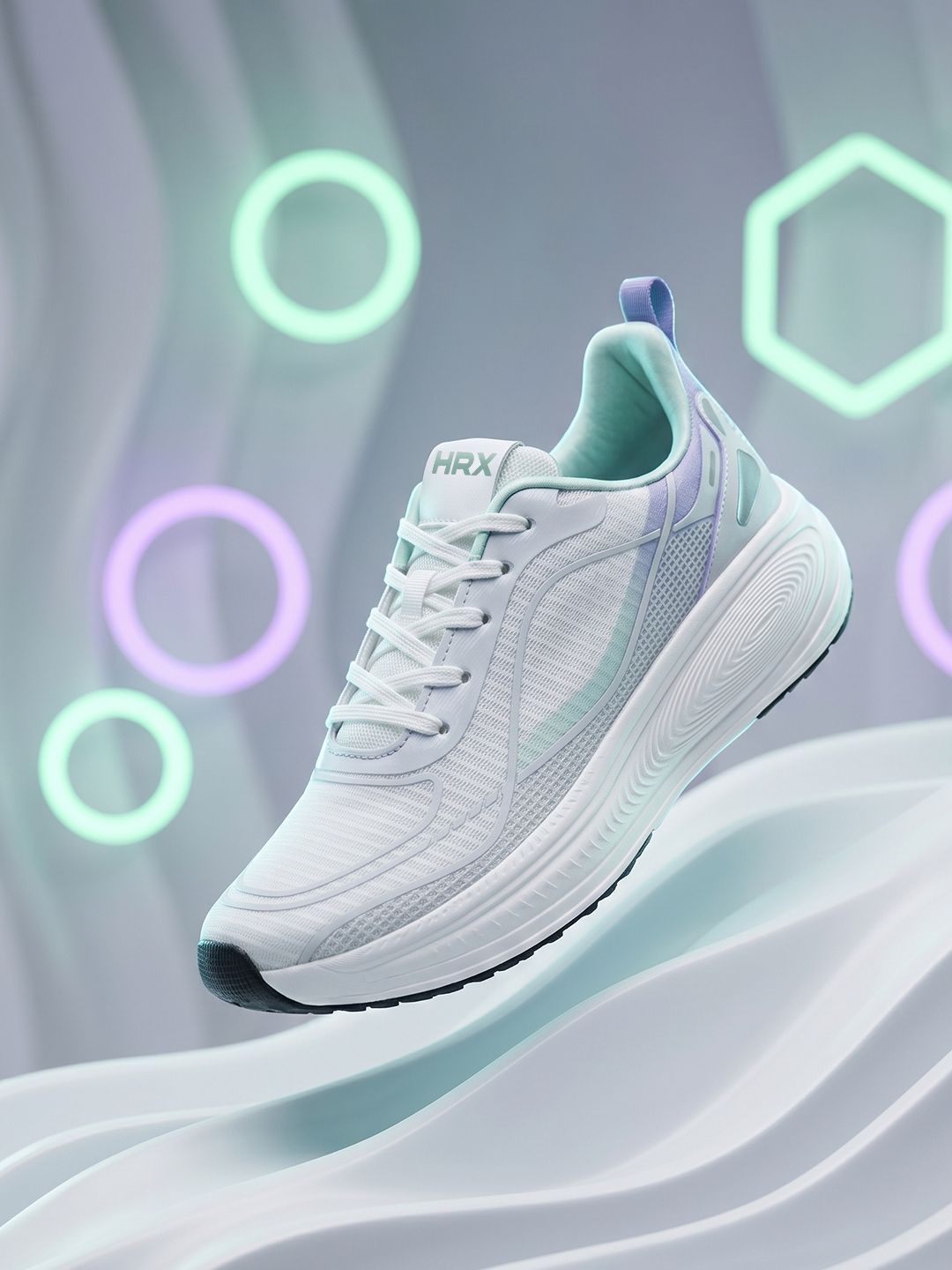 HRX by Hrithik Roshan Men Mesh Running Non-Marking Shoes