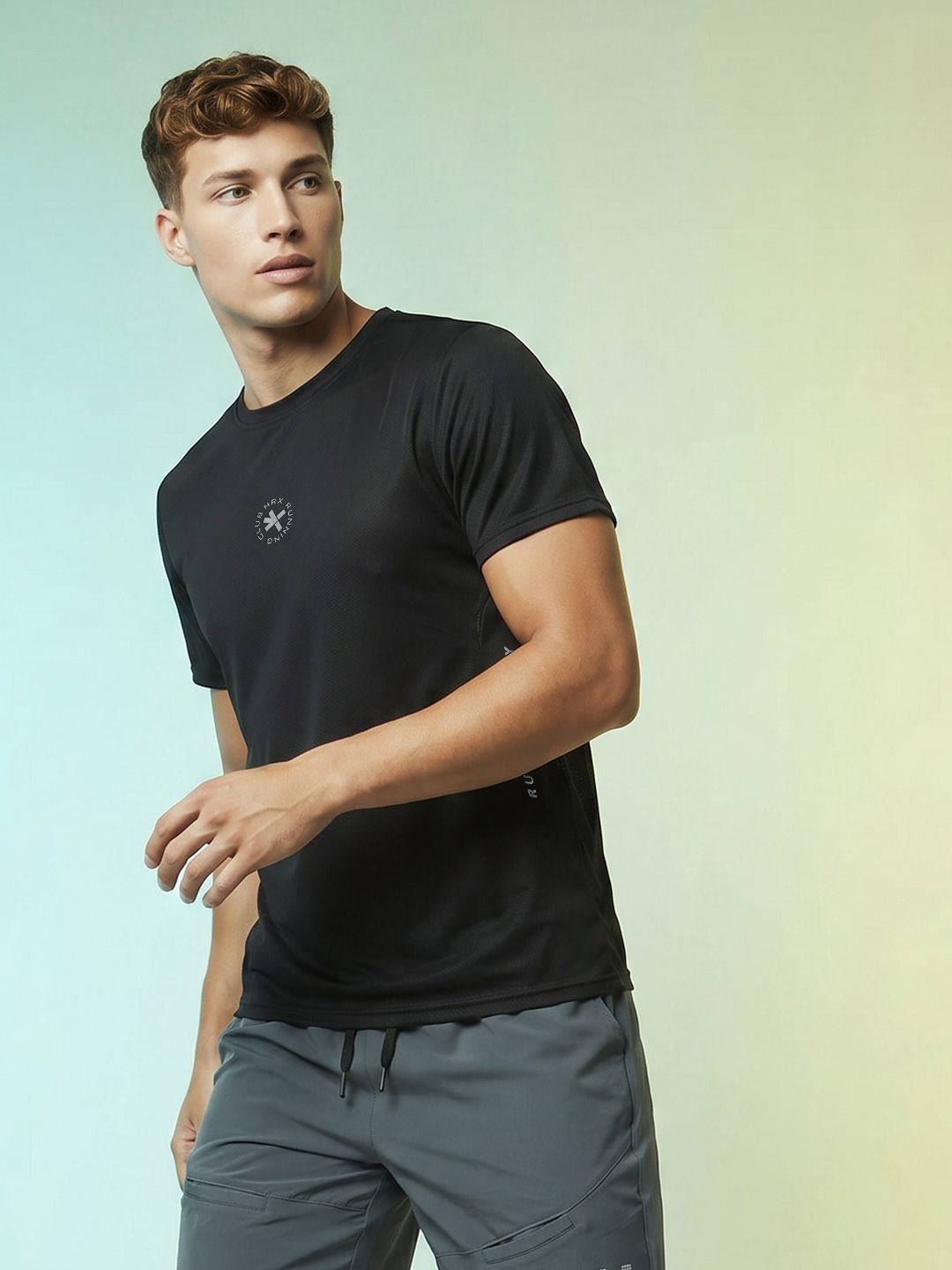 HRX by Hrithik Roshan Men Rapid-Dry Training T-Shirt