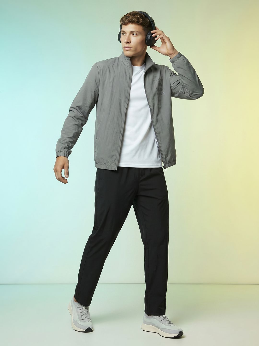 HRX by Hrithik Roshan Mock Collar Running Tracksuits