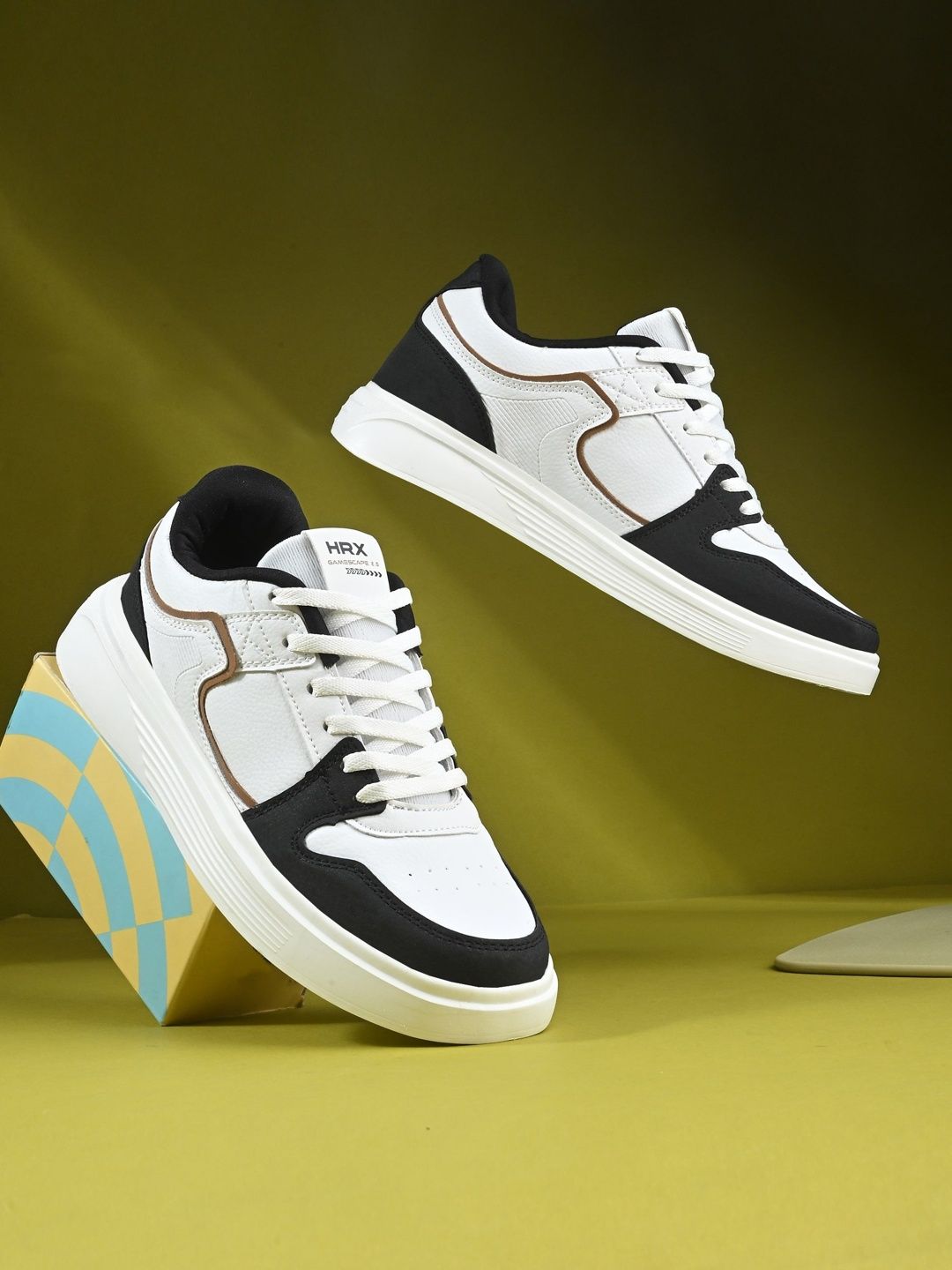 HRX by Hrithik Roshan Men Running Lace-Ups Non-Marking Sports Shoes